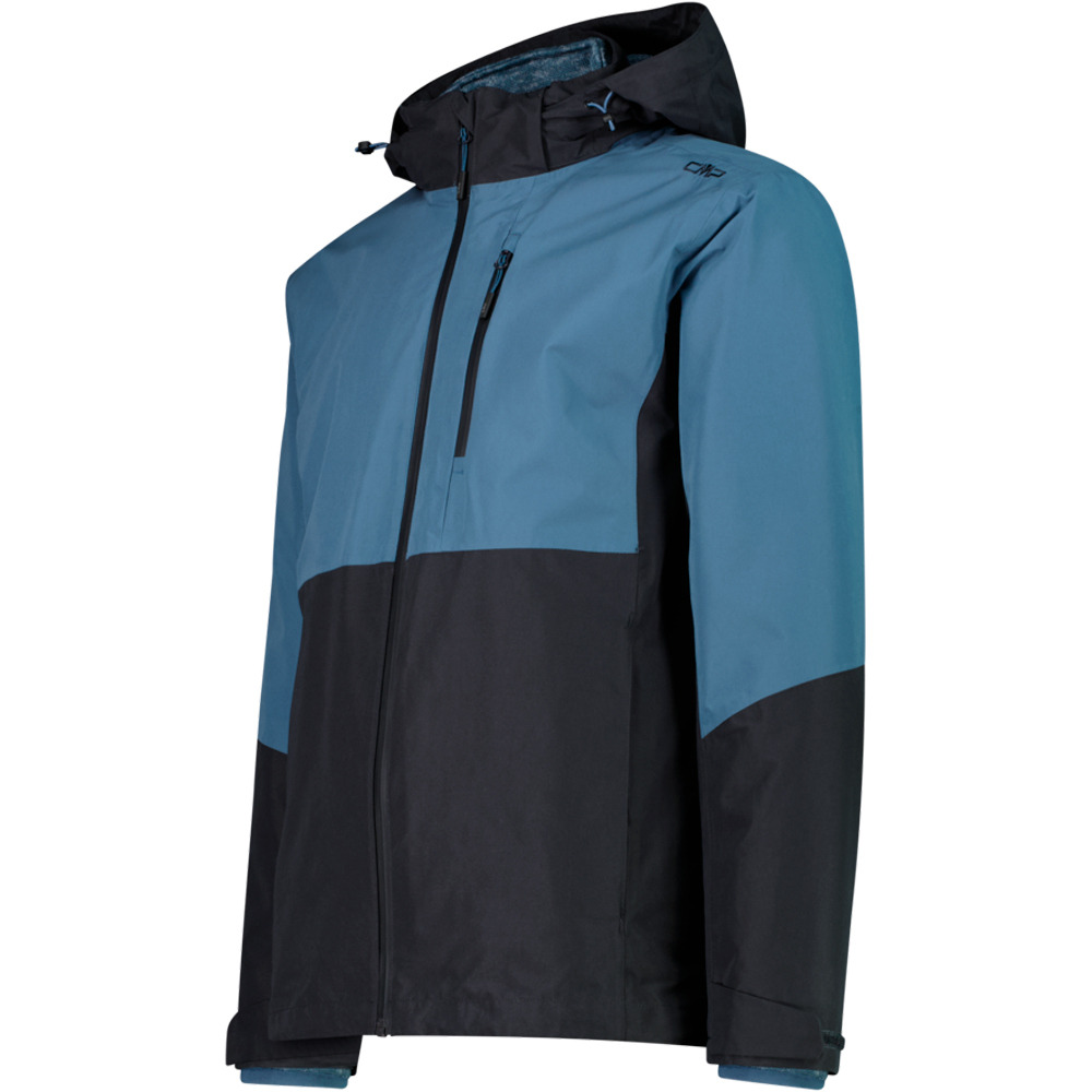 Cmp chaqueta impermeable insulada hombre MAN JACKET ZIP HOOD DETACHABLE INN.JACKET vista detalle