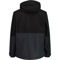 Cmp chaqueta impermeable insulada hombre MAN JACKET ZIP HOOD DETACHABLE INN.JACKET vista trasera
