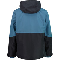 Cmp chaqueta impermeable insulada hombre MAN JACKET ZIP HOOD DETACHABLE INN.JACKET vista trasera