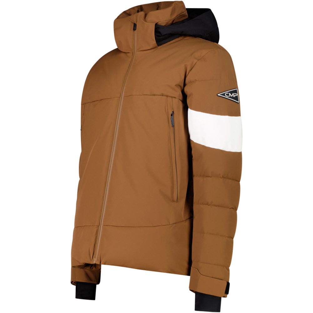 Cmp chaqueta impermeable insulada hombre MAN JACKET ZIP HOOD vista detalle