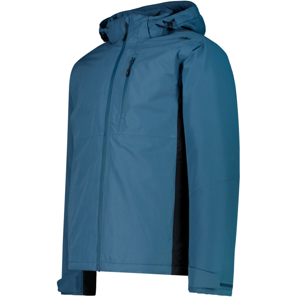 Cmp chaqueta impermeable insulada hombre MAN JACKET ZIP HOOD vista detalle