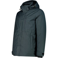 Cmp chaqueta impermeable insulada hombre MAN JACKET ZIP HOOD vista detalle