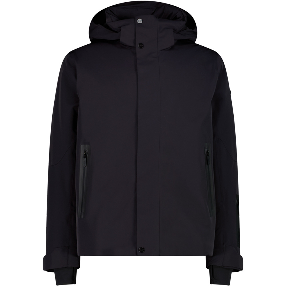 Cmp chaqueta impermeable insulada hombre MAN JACKET ZIP HOOD vista frontal