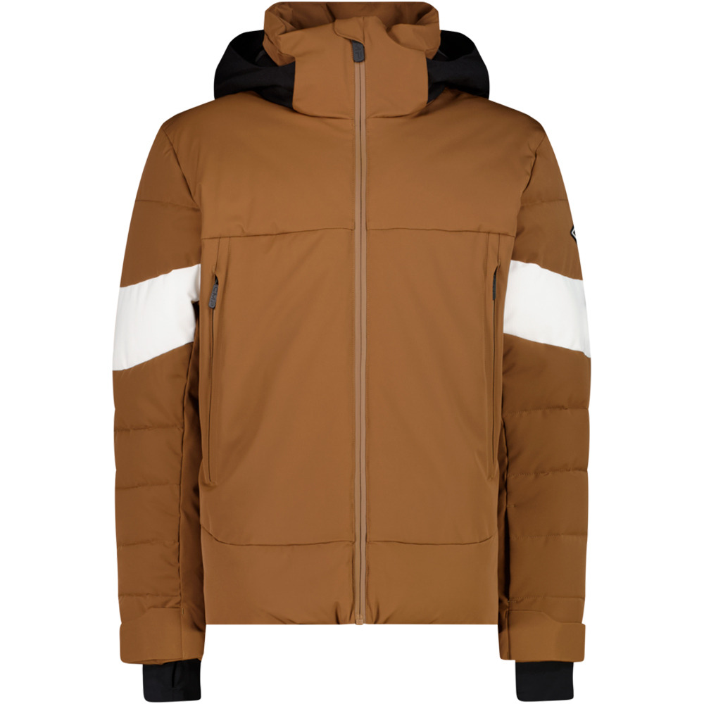Cmp chaqueta impermeable insulada hombre MAN JACKET ZIP HOOD vista frontal