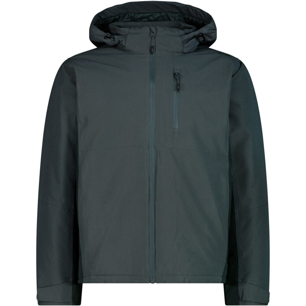 Cmp chaqueta impermeable insulada hombre MAN JACKET ZIP HOOD vista frontal