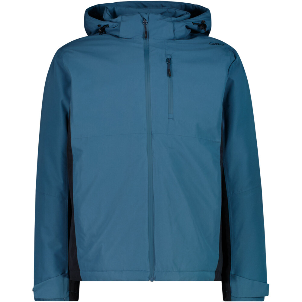 Cmp chaqueta impermeable insulada hombre MAN JACKET ZIP HOOD vista frontal