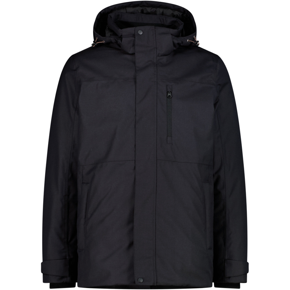 Cmp chaqueta impermeable insulada hombre MAN JACKET ZIP HOOD vista frontal