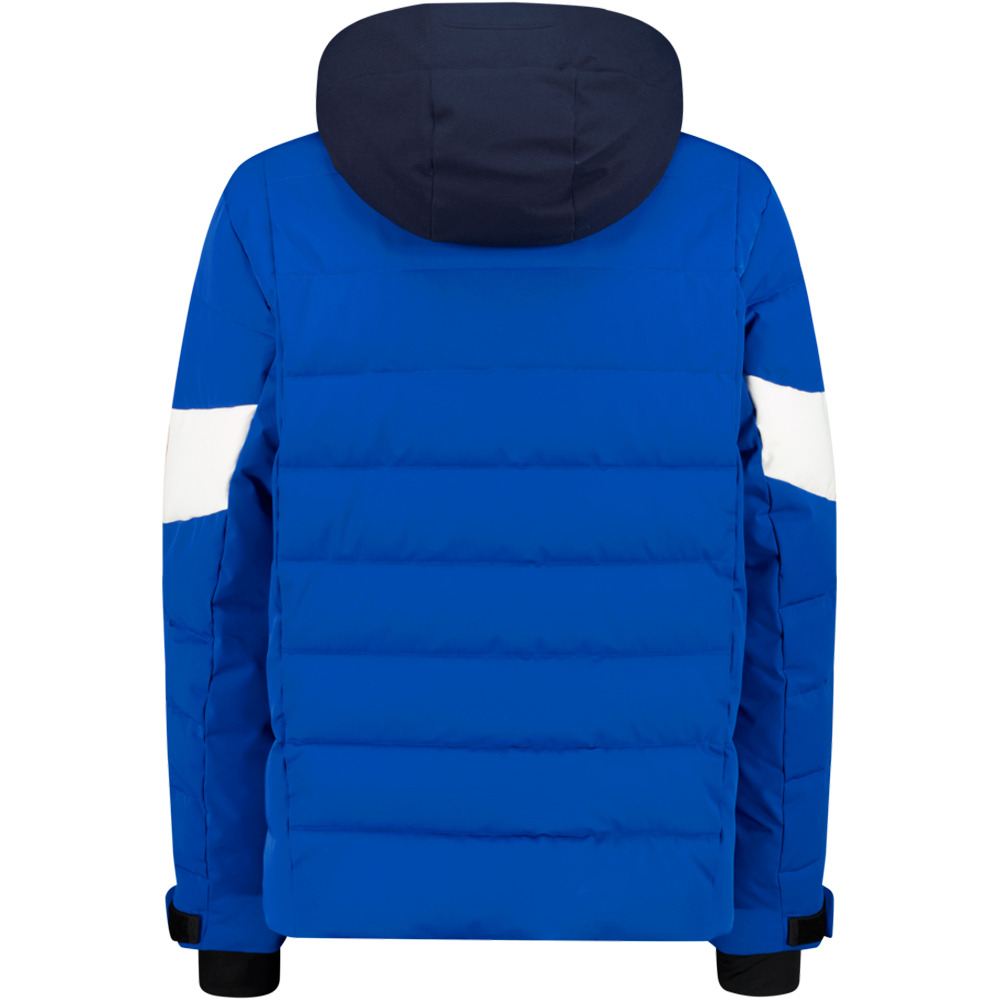Cmp chaqueta impermeable insulada hombre MAN JACKET ZIP HOOD vista trasera