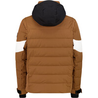 Cmp chaqueta impermeable insulada hombre MAN JACKET ZIP HOOD vista trasera
