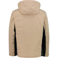 Cmp chaqueta impermeable insulada hombre MAN JACKET ZIP HOOD vista trasera