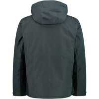 Cmp chaqueta impermeable insulada hombre MAN JACKET ZIP HOOD vista trasera