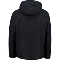 Cmp chaqueta impermeable insulada hombre MAN JACKET ZIP HOOD vista trasera
