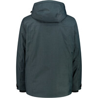 Cmp chaqueta impermeable insulada hombre MAN JACKET ZIP HOOD vista trasera