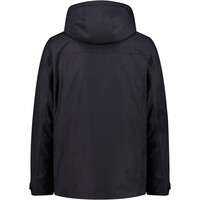 Cmp chaqueta impermeable insulada hombre MAN JACKET ZIP HOOD vista trasera