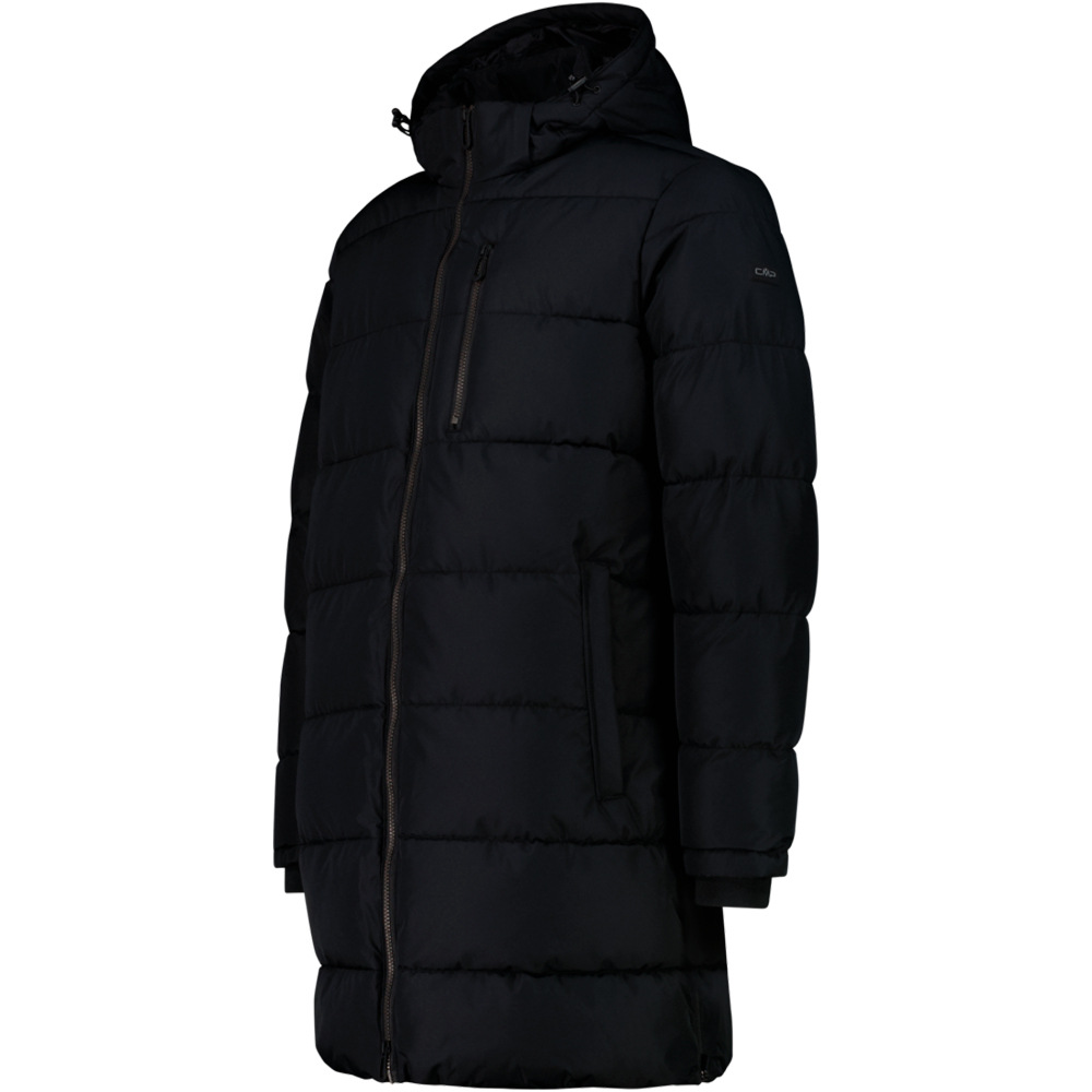 Cmp chaqueta impermeable insulada hombre MAN PARKA FIX HOOD vista detalle