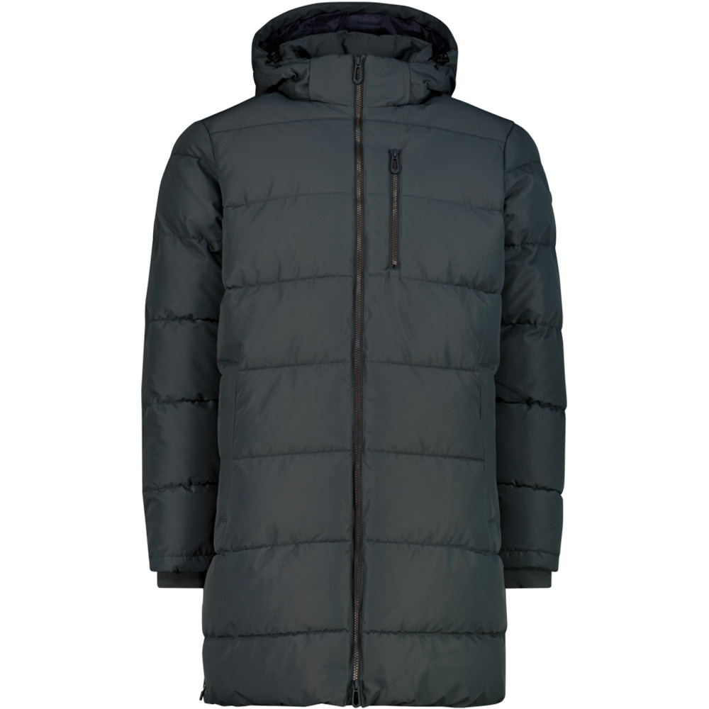 Cmp chaqueta impermeable insulada hombre MAN PARKA FIX HOOD vista frontal