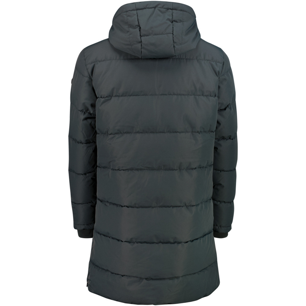 Cmp chaqueta impermeable insulada hombre MAN PARKA FIX HOOD vista trasera