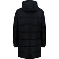 Cmp chaqueta impermeable insulada hombre MAN PARKA FIX HOOD vista trasera