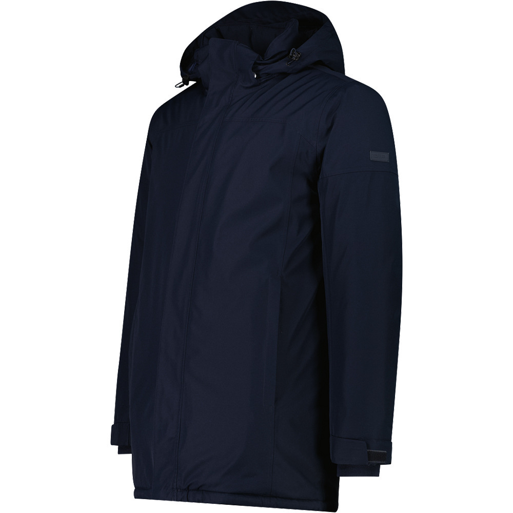 Cmp chaqueta impermeable insulada hombre MAN PARKA ZIP HOOD vista detalle
