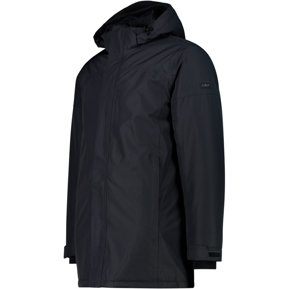 Cmp chaqueta impermeable insulada hombre MAN PARKA ZIP HOOD vista detalle