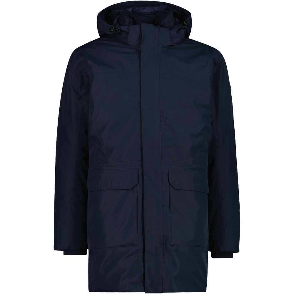 Cmp chaqueta impermeable insulada hombre MAN PARKA ZIP HOOD vista frontal