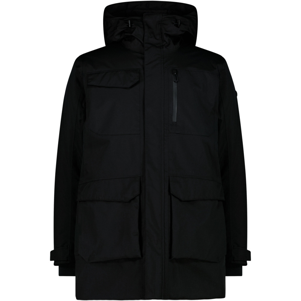 Cmp chaqueta impermeable insulada hombre MAN PARKA ZIP HOOD vista frontal