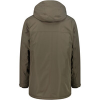 Cmp chaqueta impermeable insulada hombre MAN PARKA ZIP HOOD vista trasera