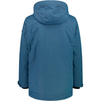 Cmp chaqueta impermeable insulada hombre MAN PARKA ZIP HOOD vista trasera