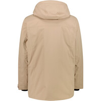 Cmp chaqueta impermeable insulada hombre MAN PARKA ZIP HOOD vista trasera