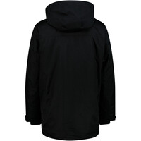 Cmp chaqueta impermeable insulada hombre MAN PARKA ZIP HOOD vista trasera