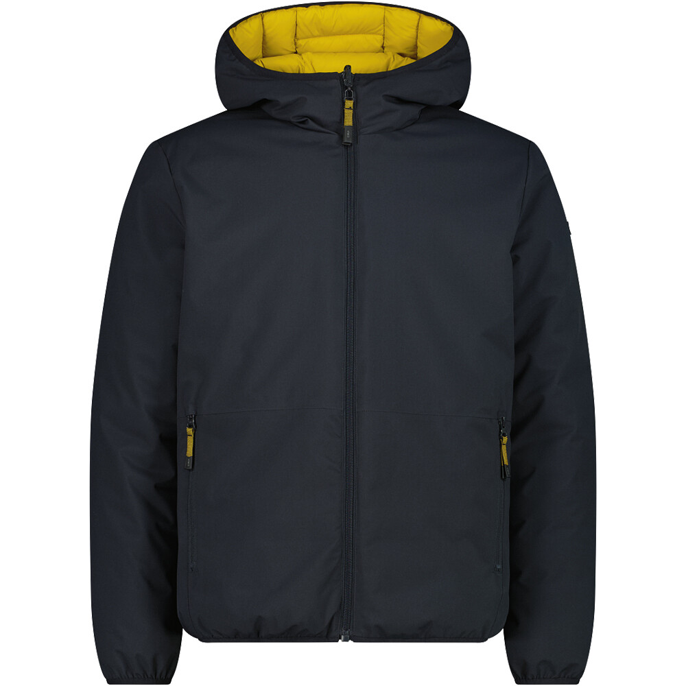 Cmp chaqueta impermeable insulada hombre MAN REVERSE JACKET FIX HOOD vista frontal