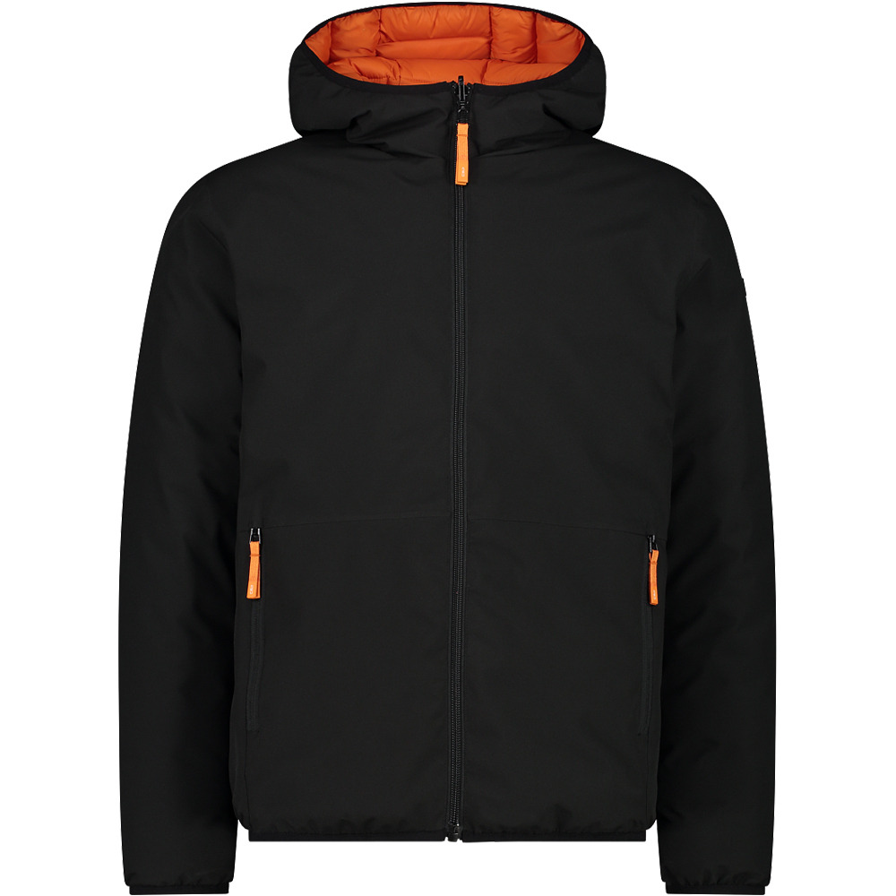 Cmp chaqueta impermeable insulada hombre MAN REVERSE JACKET FIX HOOD vista frontal