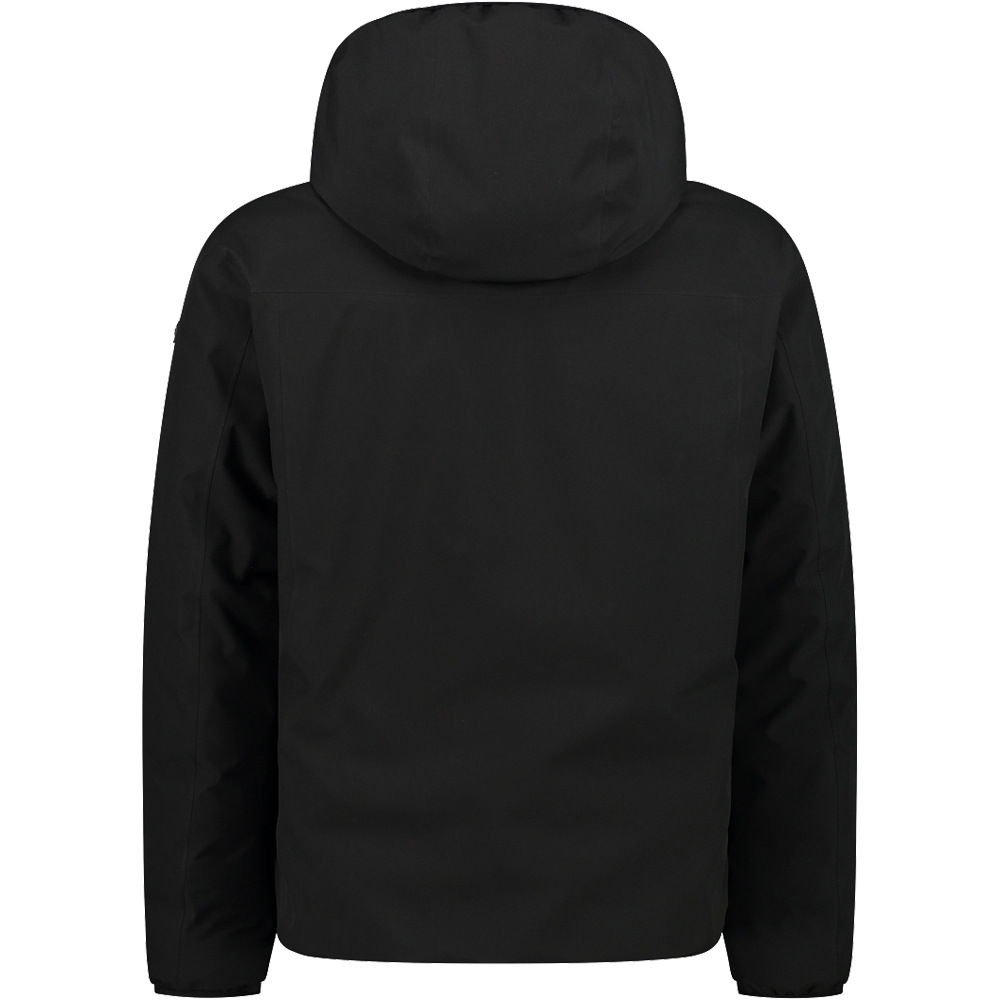 Cmp chaqueta impermeable insulada hombre MAN REVERSE JACKET FIX HOOD vista trasera