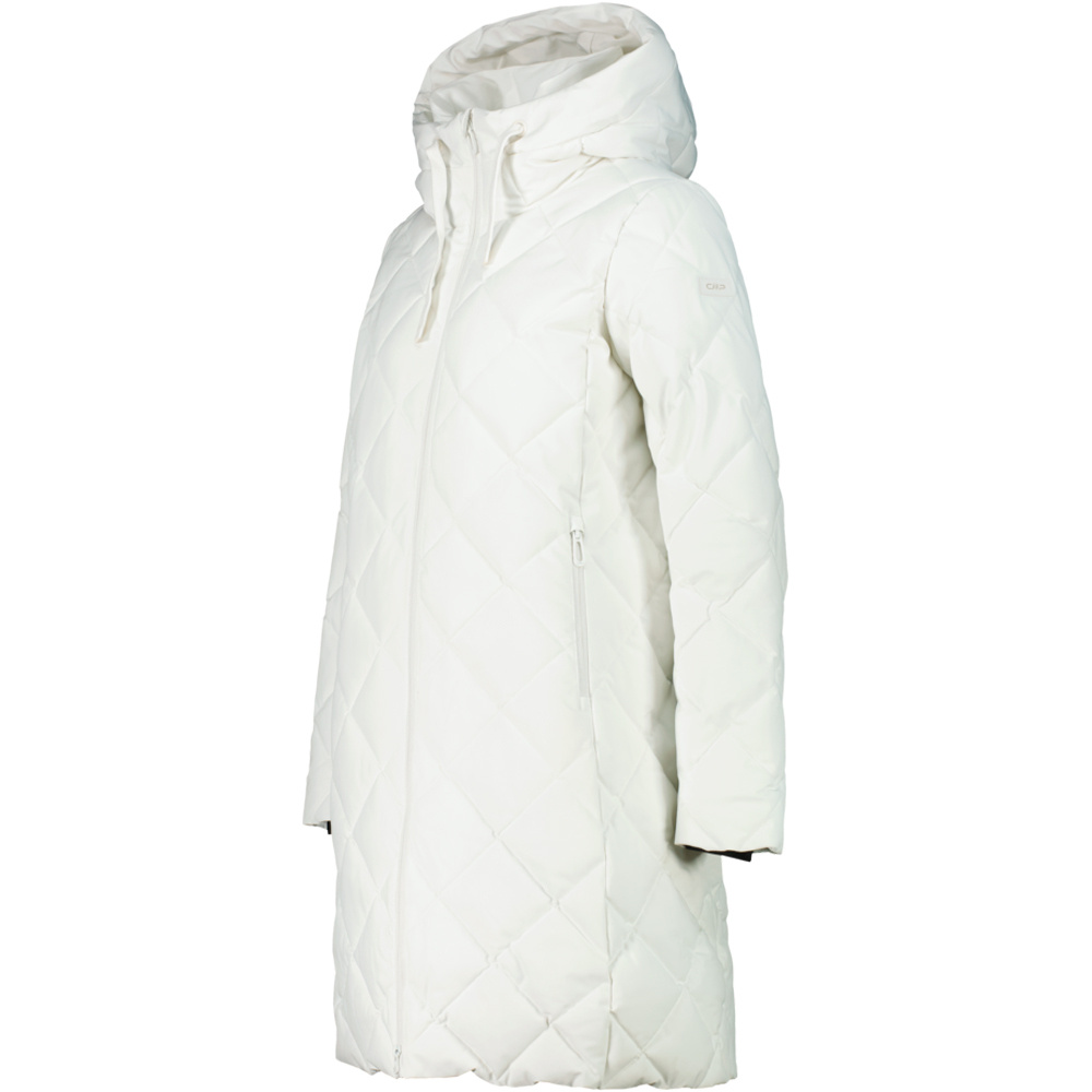 Cmp chaqueta impermeable insulada mujer WOMAN COAT FIX HOOD vista detalle