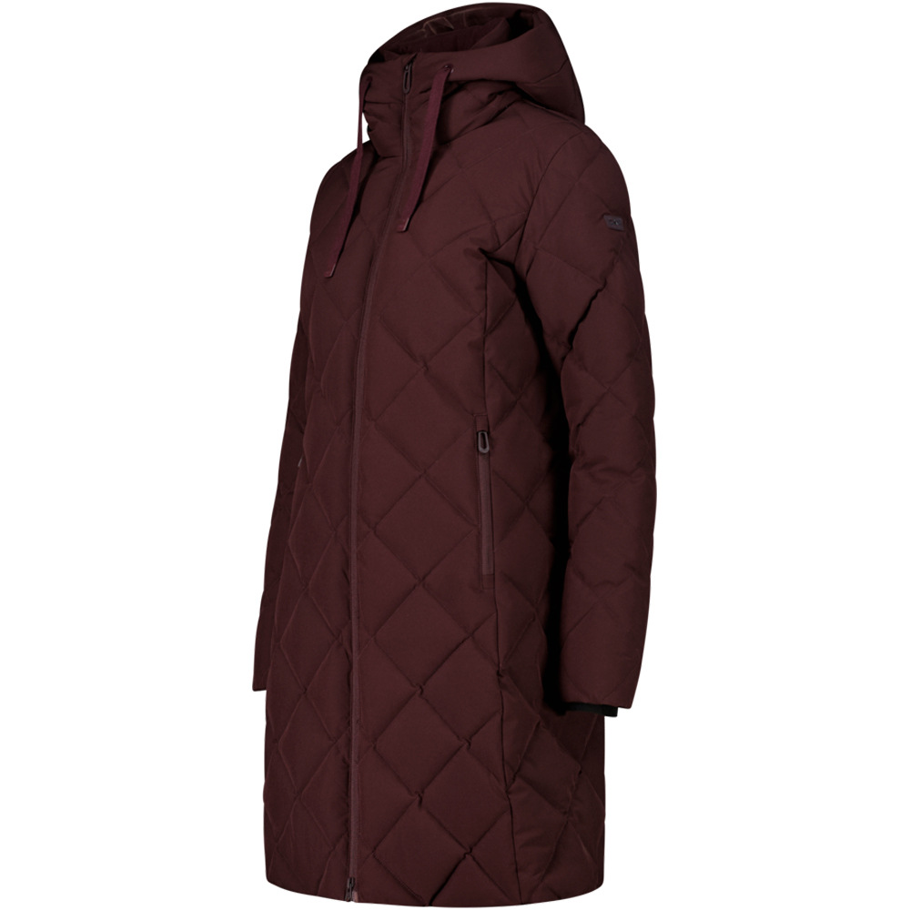 Cmp chaqueta impermeable insulada mujer WOMAN COAT FIX HOOD vista detalle