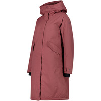 Cmp chaqueta impermeable insulada mujer WOMAN COAT FIX HOOD vista detalle
