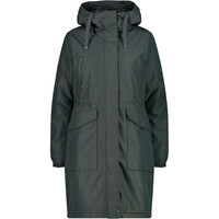 Cmp chaqueta impermeable insulada mujer WOMAN COAT FIX HOOD vista frontal