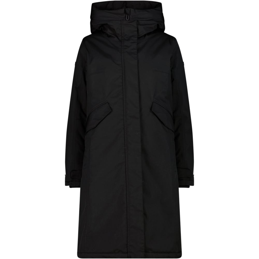 Cmp chaqueta impermeable insulada mujer WOMAN COAT FIX HOOD vista frontal