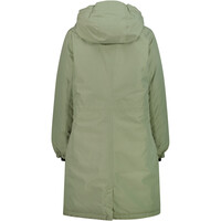 Cmp chaqueta impermeable insulada mujer WOMAN COAT FIX HOOD vista trasera
