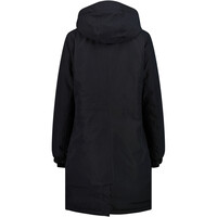 Cmp chaqueta impermeable insulada mujer WOMAN COAT FIX HOOD vista trasera