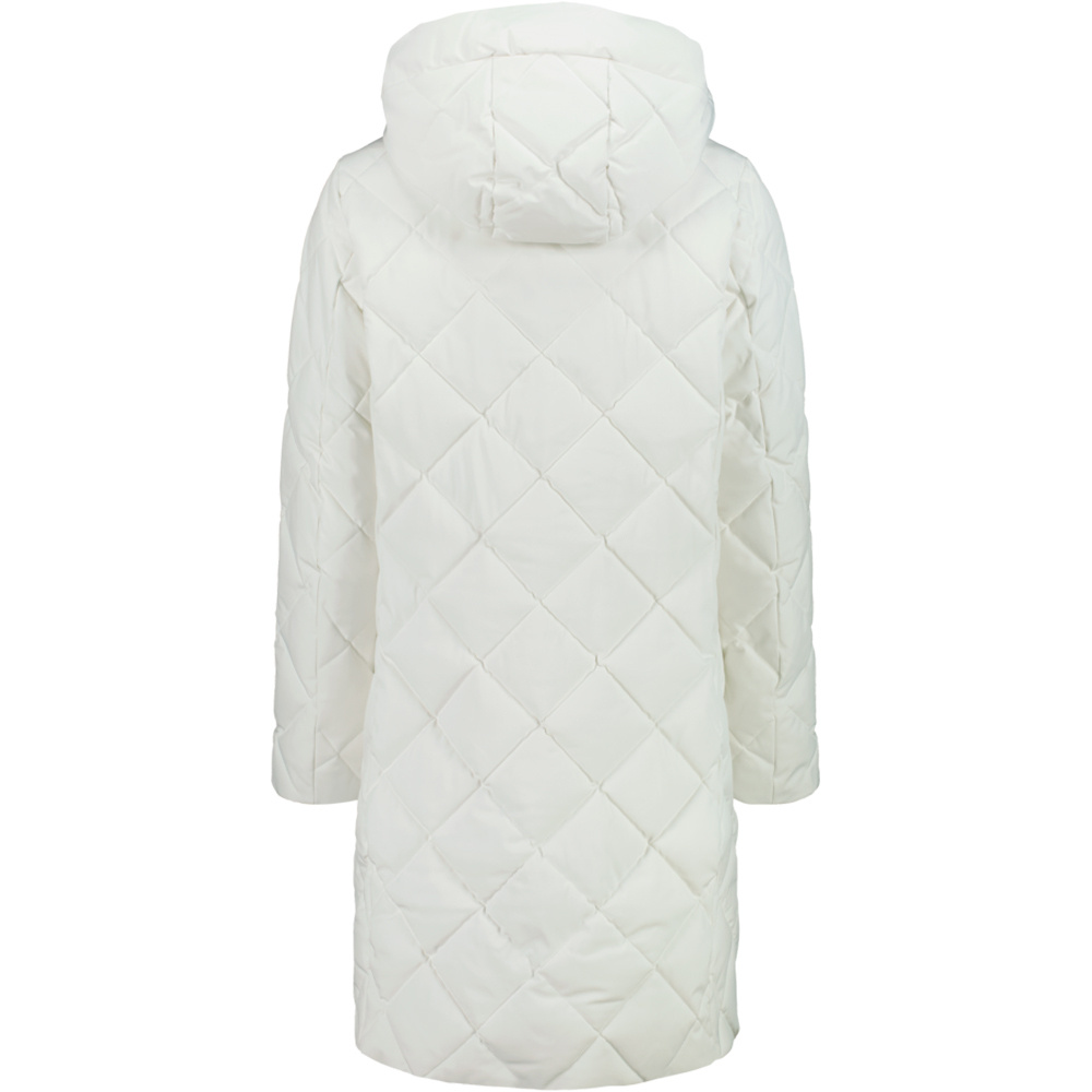 Cmp chaqueta impermeable insulada mujer WOMAN COAT FIX HOOD vista trasera