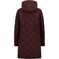 Cmp chaqueta impermeable insulada mujer WOMAN COAT FIX HOOD vista trasera