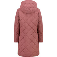 Cmp chaqueta impermeable insulada mujer WOMAN COAT FIX HOOD vista trasera