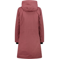 Cmp chaqueta impermeable insulada mujer WOMAN COAT FIX HOOD vista trasera