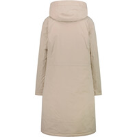 Cmp chaqueta impermeable insulada mujer WOMAN COAT FIX HOOD vista trasera