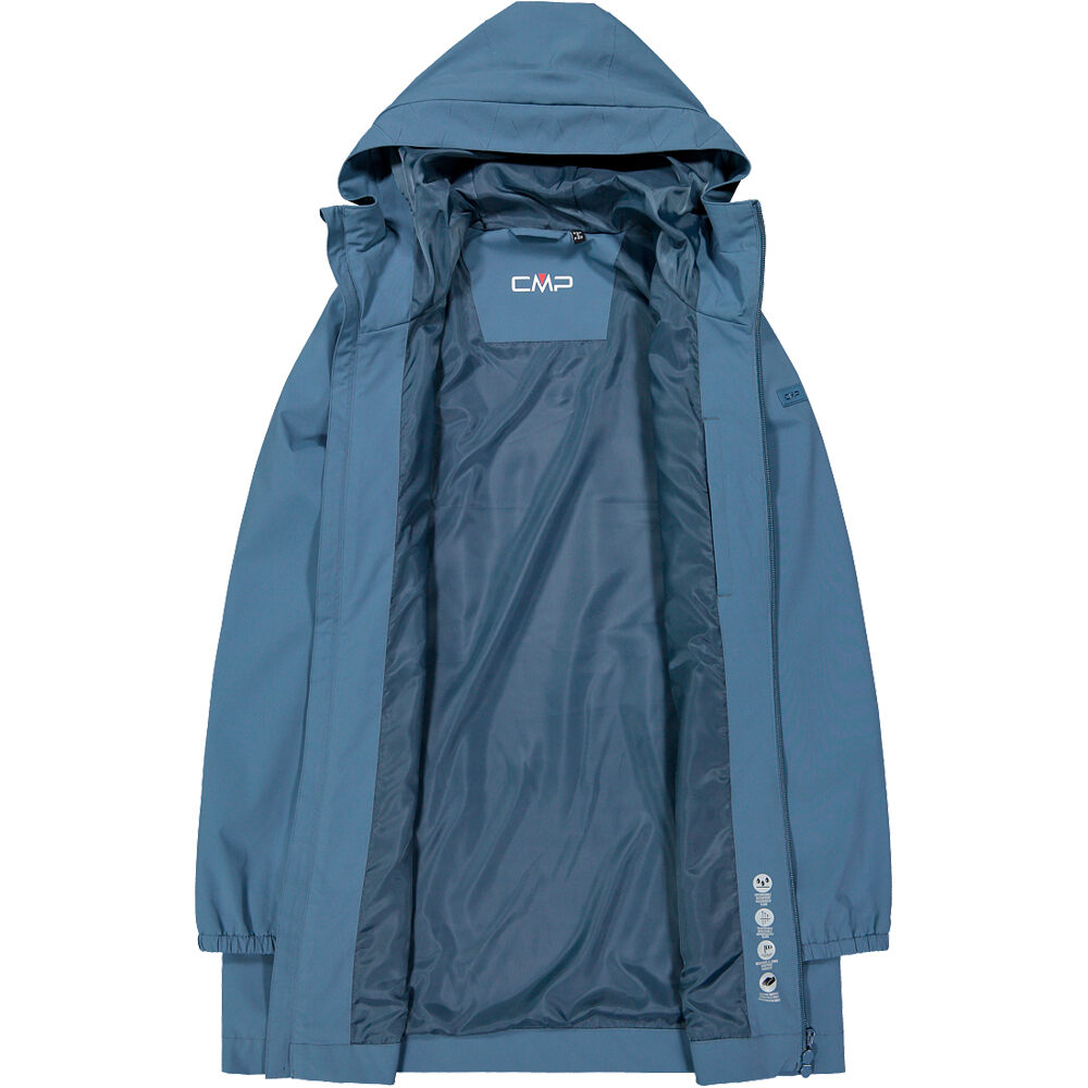 Cmp chaqueta impermeable insulada mujer WOMAN JACKET FIX HOOD 03