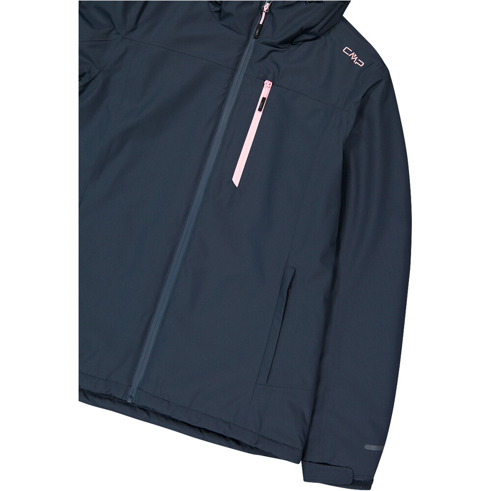 Cmp chaqueta impermeable insulada mujer WOMAN JACKET FIX HOOD 05