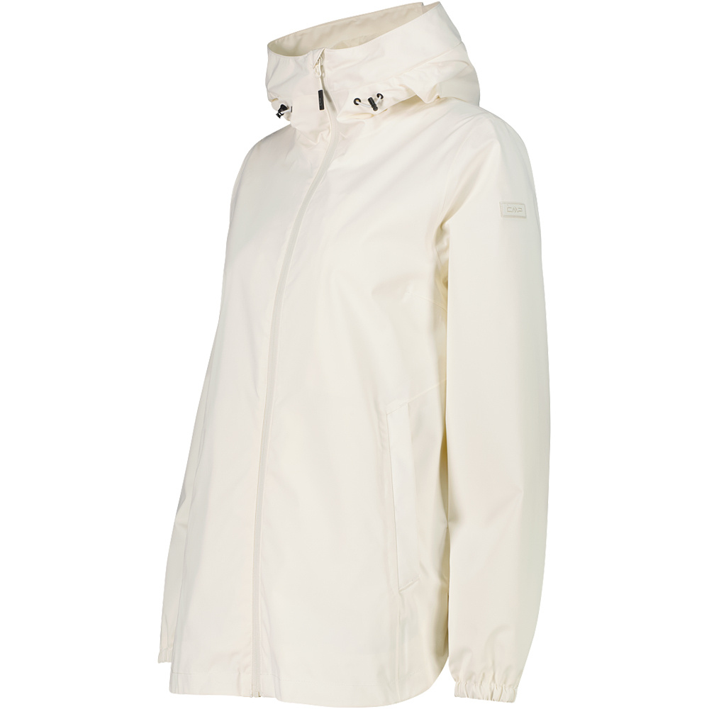 Cmp chaqueta impermeable insulada mujer WOMAN JACKET FIX HOOD vista detalle