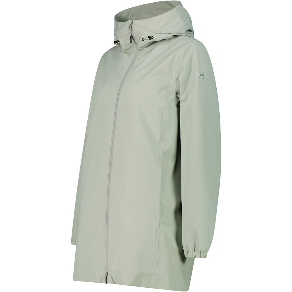 Cmp chaqueta impermeable insulada mujer WOMAN JACKET FIX HOOD vista detalle