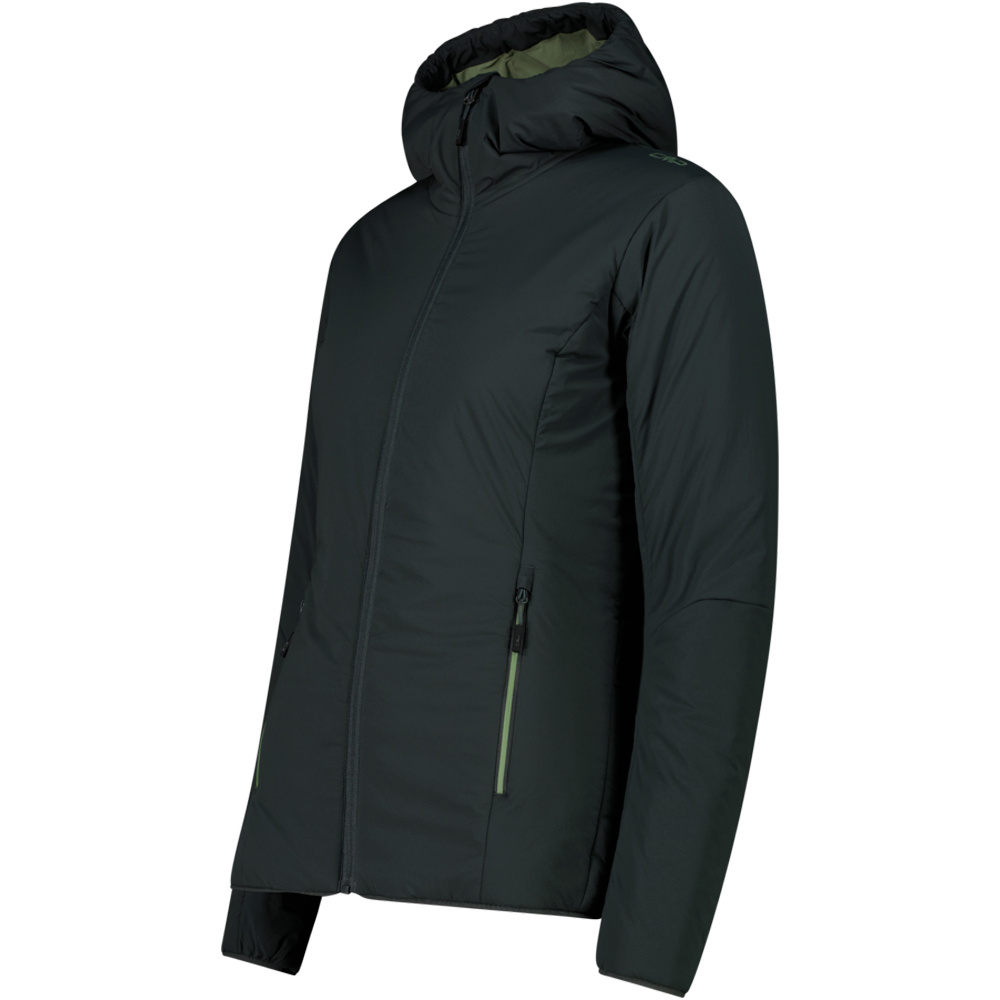 Cmp chaqueta impermeable insulada mujer WOMAN JACKET FIX HOOD vista detalle